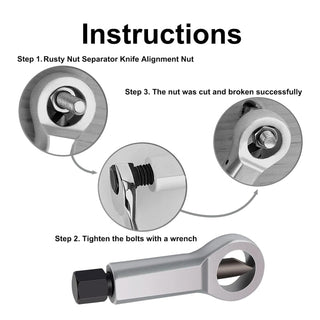 Sakerplus® Heavy Duty Nut Removal Tool