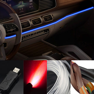 Sakerplus® USB Car LED Lights with APP Control