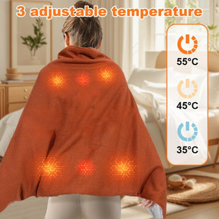 Sakerplus®  Portable USB Heated Shawl Wrap