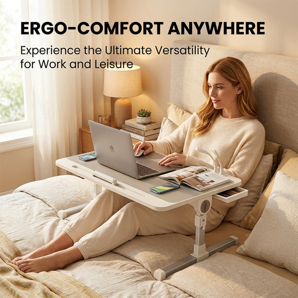 Sakerplus® Adjustable Lap Desk With Light