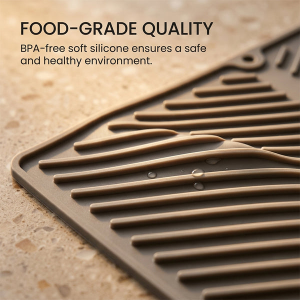Sakerplus® Dish Drying Silicone Drain Mat