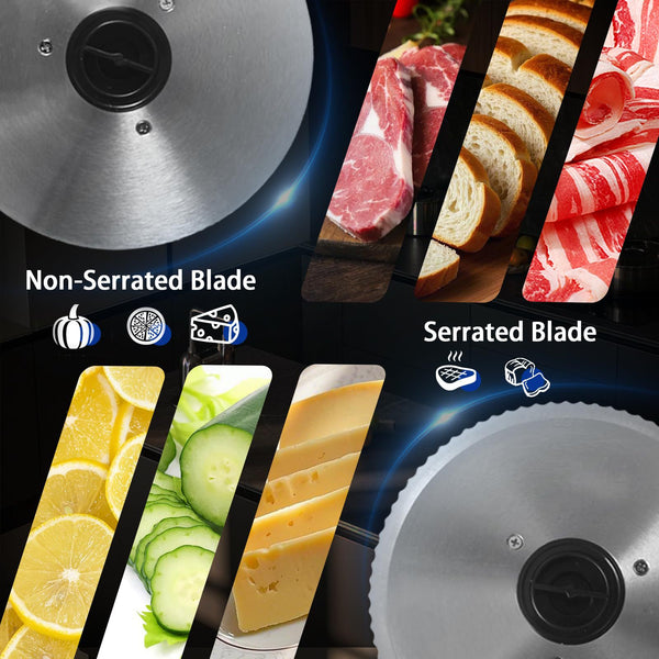 Sakerplus® Electric Meat Slicer Machine