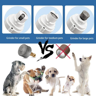 Sakerplus® Ultra Quiet Rechargeable Pet Nail Grinder