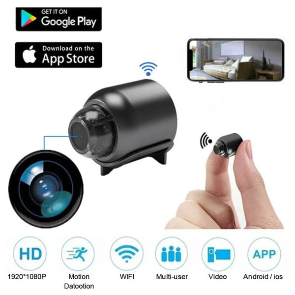 Mini cámara WiFi Sakerplus 1080P HD