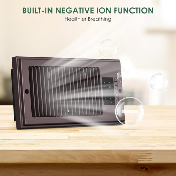 Sakerplus Quiet Register Booster Vent Fan