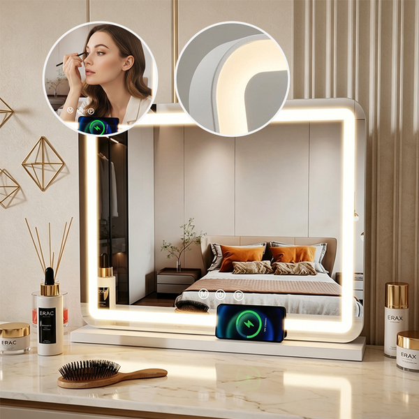 Sakerplus® Large LED Vanity Mirror With Lights