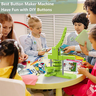 Sakerplus® Button Badge Maker Press Machine