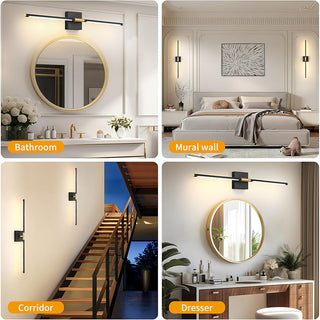 Sakerplus® Battery Operated Modern Wall Sconces