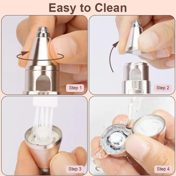 Recortadora y depiladora facial portátil Sakerplus®
