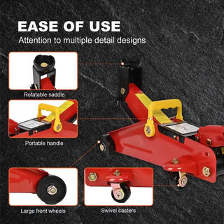 Sakerplus® Low Profile Hydraulic Floor Jack