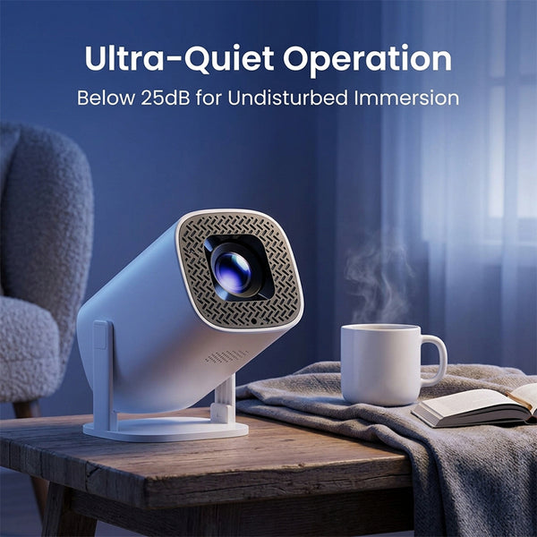 Sakerplus® Smart Rotatable Portable Mini Projector