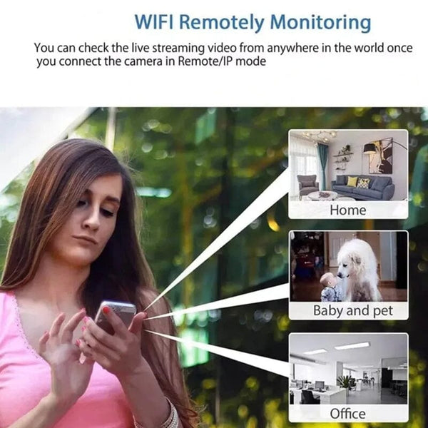 Mini cámara WiFi Sakerplus 1080P HD