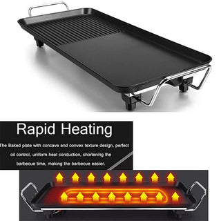 Sakerplus Stainless Steel Electric Cooking Griddle