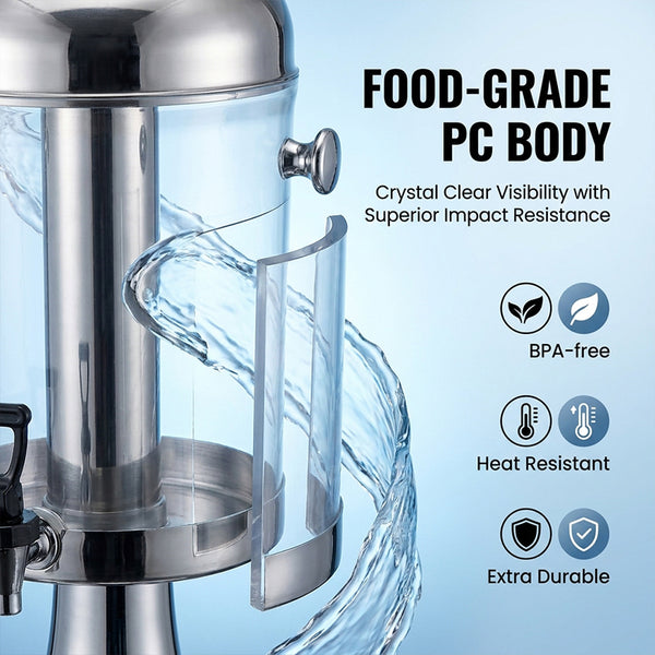 Sakerplus® Stainless Steel Cold Drink Dispenser