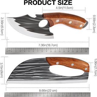 Sakerplus® Sharp Outdoor Meat Cleaver Knife