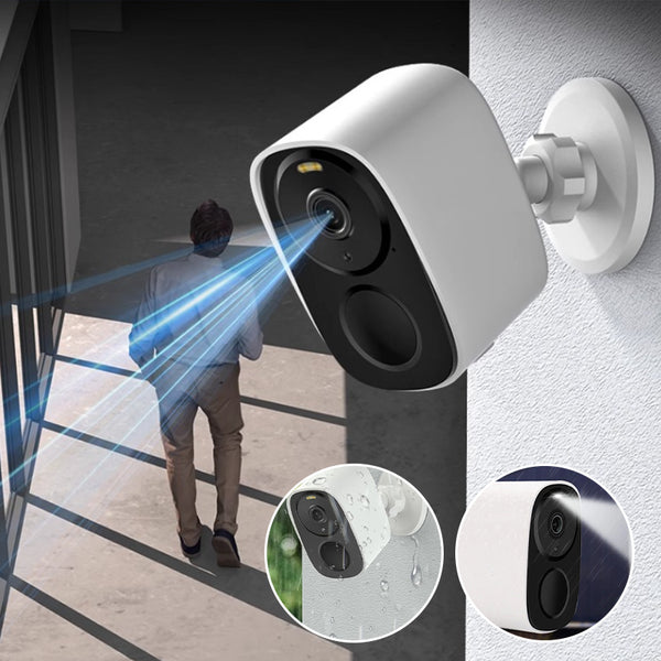 Sistema de cámara de seguridad inalámbrica magnética Sakerplus®