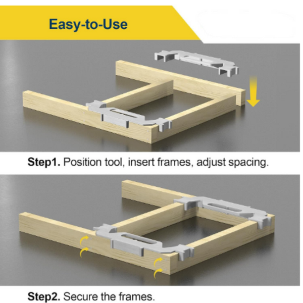 Sakerplus® Woodworking Stud Framing Layout Clamp