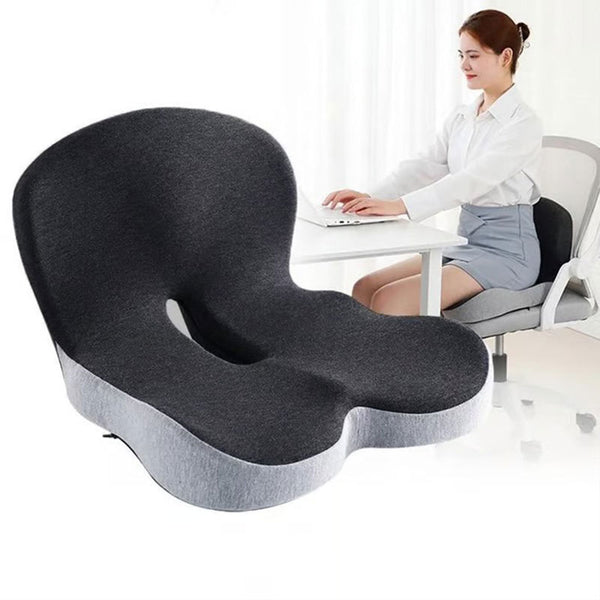 Sakerplus® Ergonomic Memory Foam L Shaped Cushion