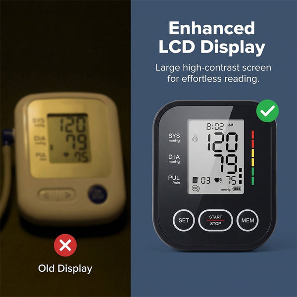 Sakerplus® Digital Upper Arm Blood Pressure Monitor