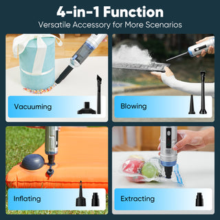 Sakerplus Slim Cordless Handheld Car Vacuum