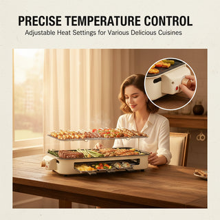 Sakerplus® Indoor Smokeless Electric Grill Cooking Appliance