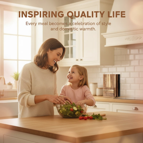 Sakerplus® Acacia Wood Double-Sided Serving Board