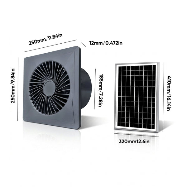 Sakerplus® High Velocity Solar Ventilation Fan