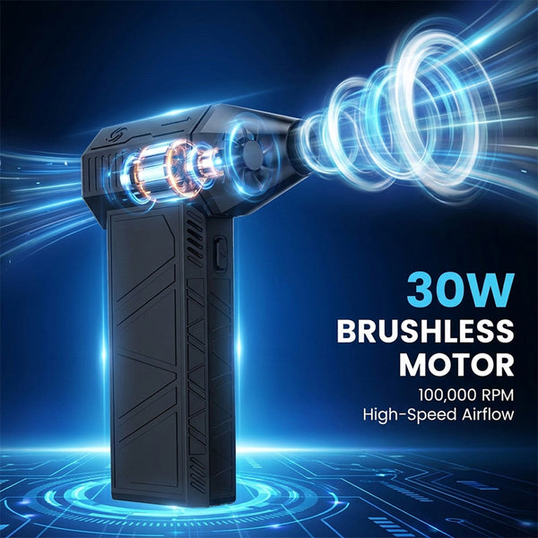 Sakerplus® Cordless High Speed Air Duster
