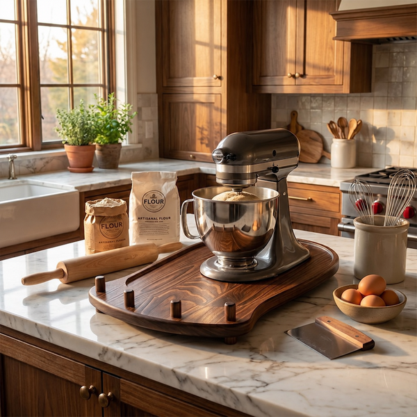 Sakerplus® Wooden Mixer Slider With Storage