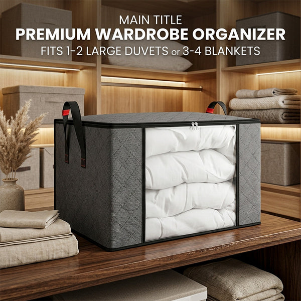 Sakerplus® Foldable Clothes Storage Bags Set