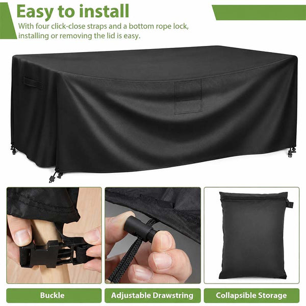 Sakerplus® Waterproof Heavy Duty Patio Furniture Cover