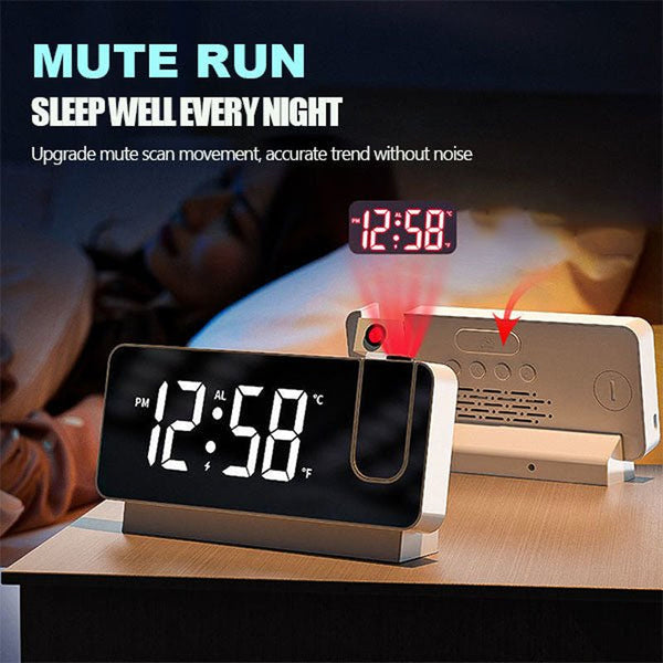 SAKER Smart Digital Projection Clock
