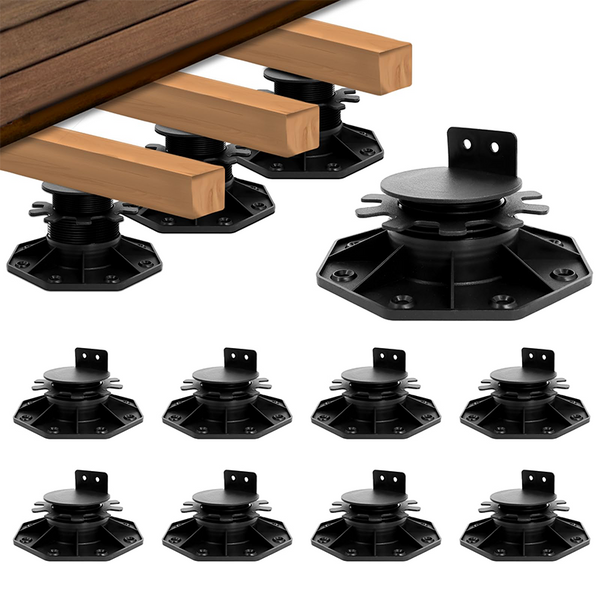 Sakerplus® Adjustable Deck Support Pedestal Kit