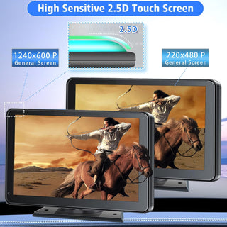 Sakerplus® Wireless CarPlay Portable Touchscreen Stereo