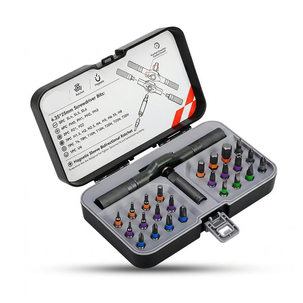 Sakerplus® Portable Precision Ratchet Driver Set