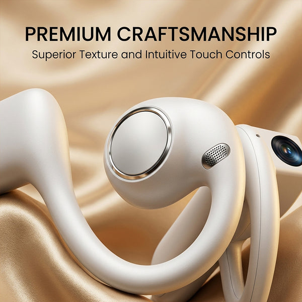 Sakerplus® AI Camera Open Ear Headphones