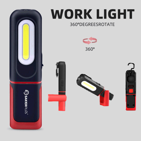 Sakerplus® Portable Magnetic LED Work Light