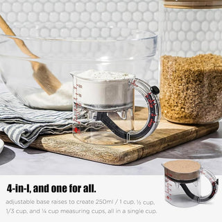 Sakerplus Adjustable Multi-Functional Measuring Cup