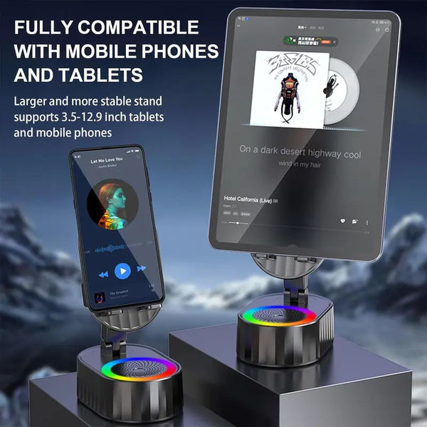 Sakerplus® 5-in-1 Induction Speaker Phone Stand