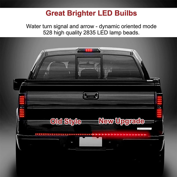 Sakerplus® Ultra Bright Sequential Tailgate Light Bar