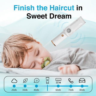 Sakerplus Baby Hair Clippers with Vacuum