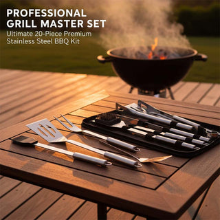 Sakerplus® Complete BBQ Grill Tool Set