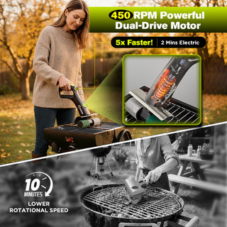 Saker® Electric Grill Brush for Outdoor Grill