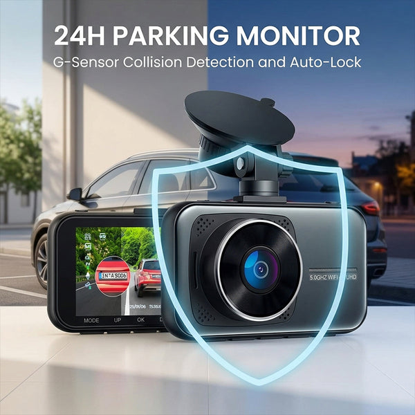 Sakerplus® Ultra 4K Dual Dash Cam