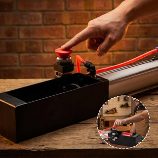 Sakerplus® Pneumatic Heavy Duty Can Crusher