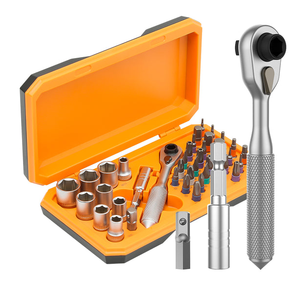 SAKER 42 in 1 Screwdriver Set Ratchet Wrench