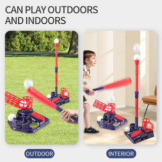 Sakerplus® Youth Automatic Baseball Pitching Machine Set