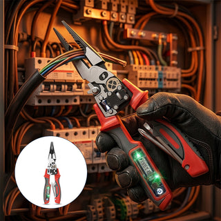 Sakerplus® Wire Stripping And Testing Pliers