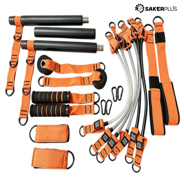 Sakerplus® Portable Pilates Resistance Bar Set