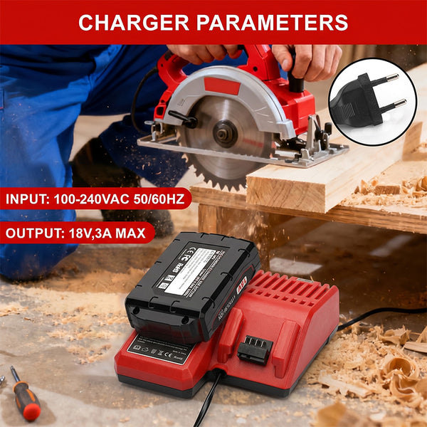Sakerplus® Multi Voltage Battery Charger Replacement
